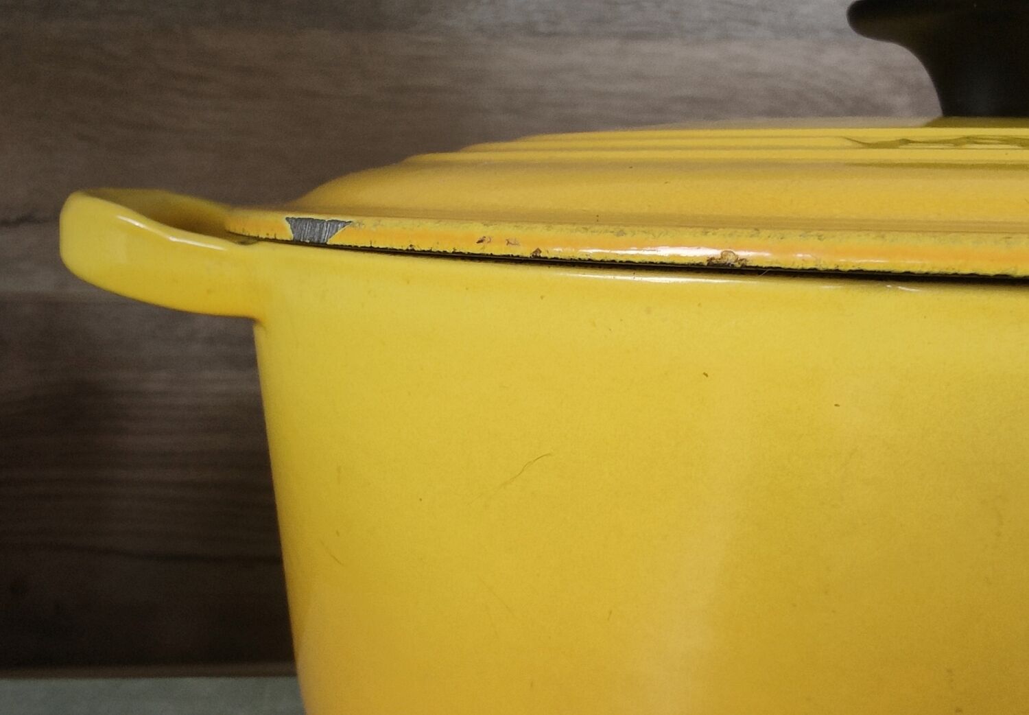 Le Creuset Yellow Oval Casserole