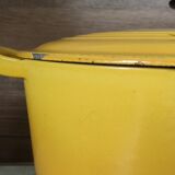 Le Creuset Yellow Oval Casserole