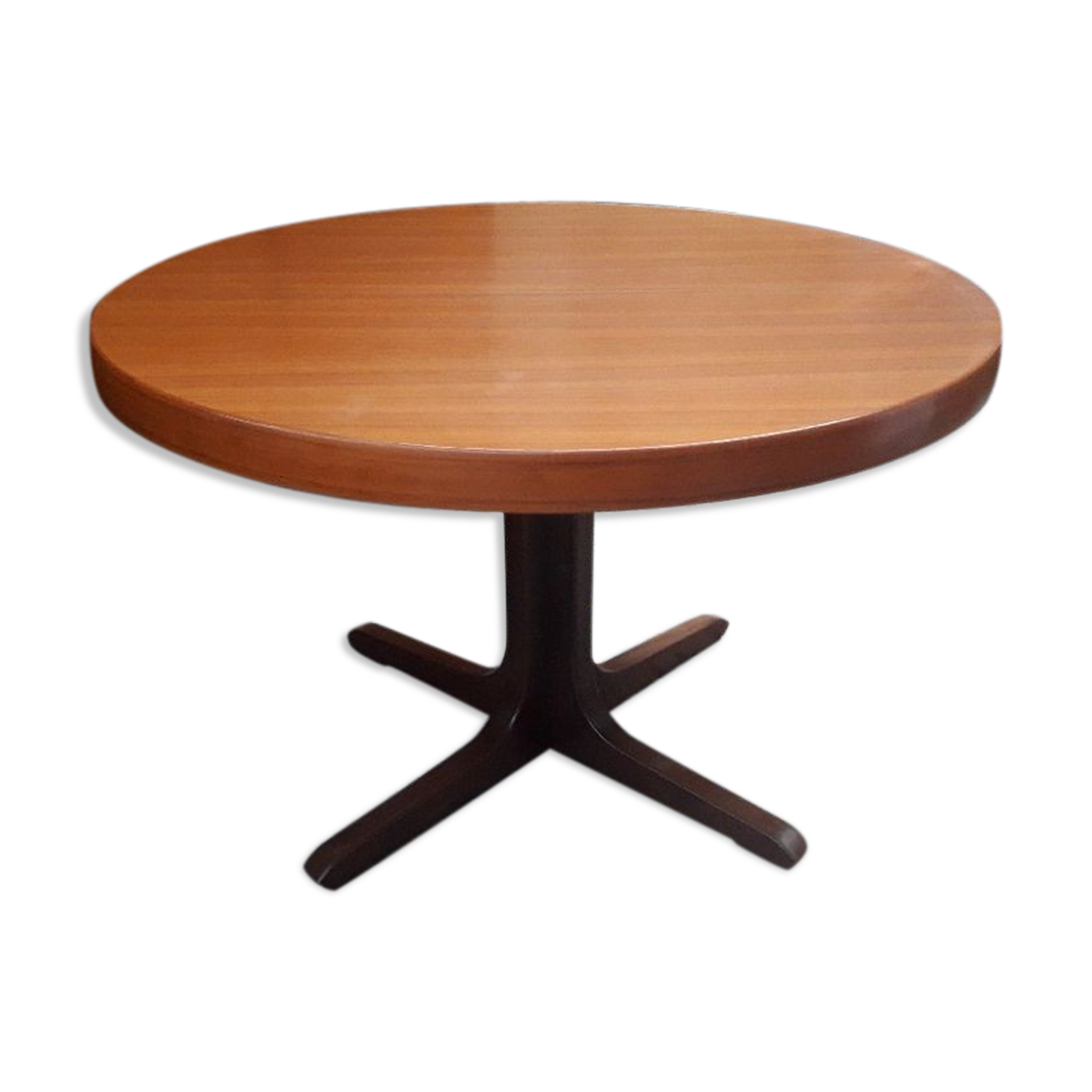 Vintage teak round table