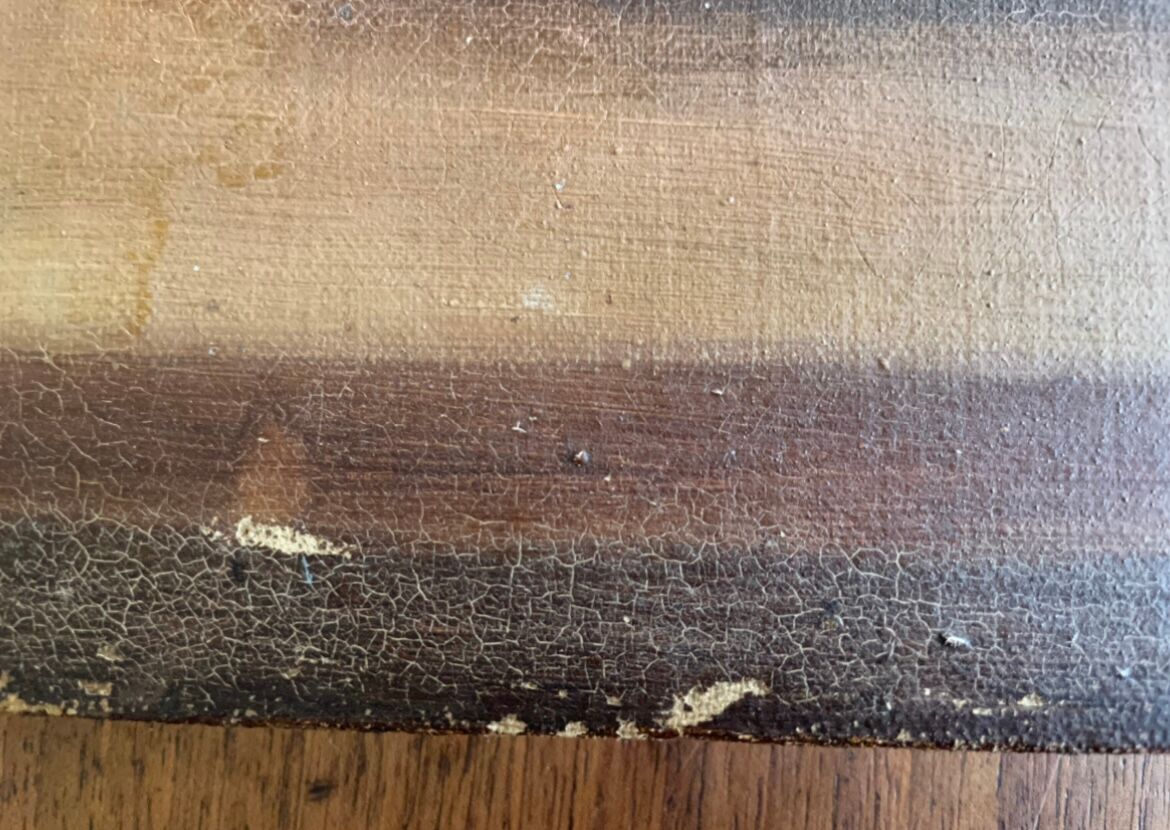 Old still life painting