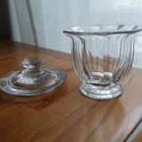 Jam pot covered in ancient Baccarat crystal