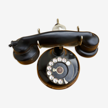 Old column phone