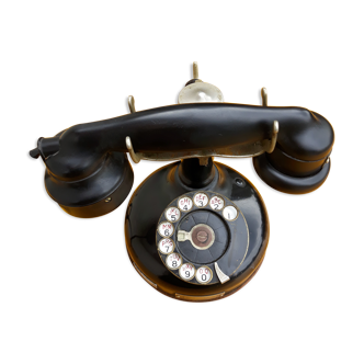 Old column phone