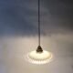 Vintage opaline suspension