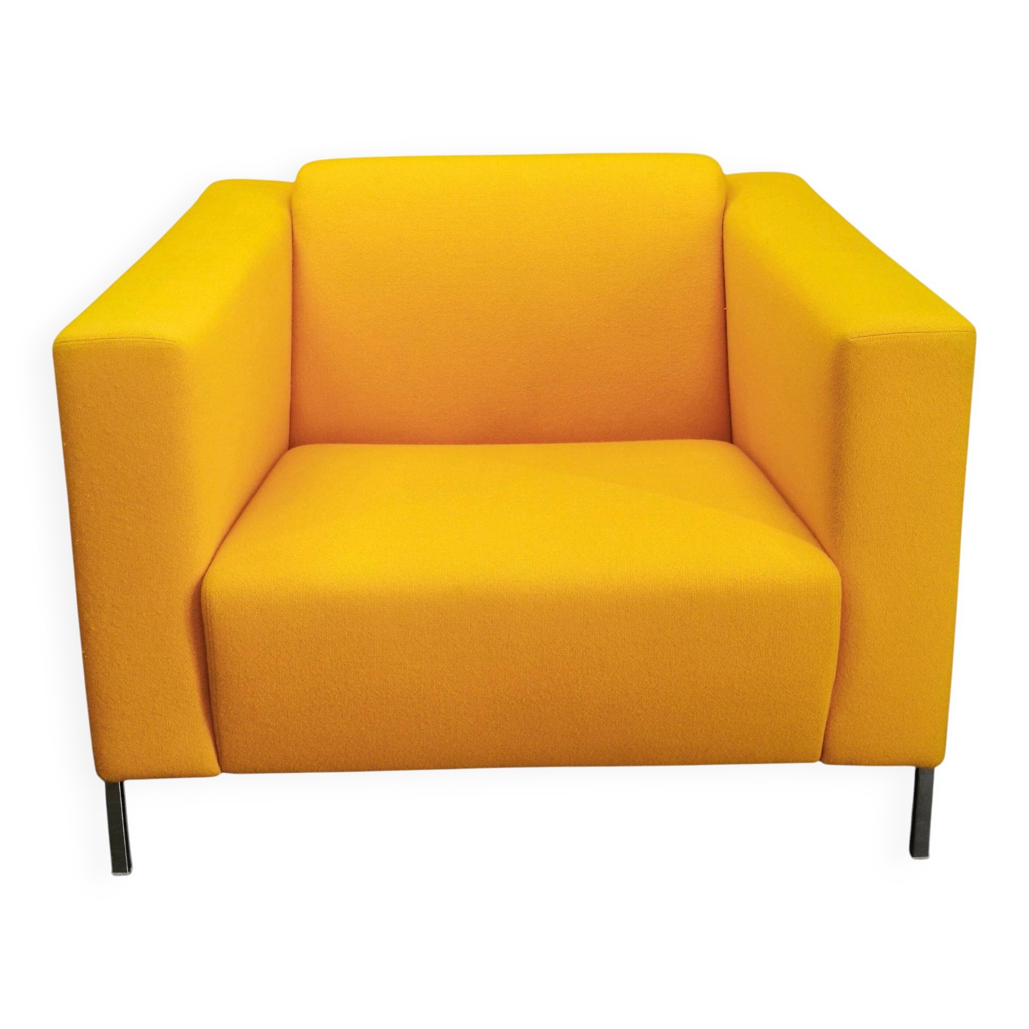 Enrico Franzolini Steel 2000 Lounge Armchair for Moroso, Italy