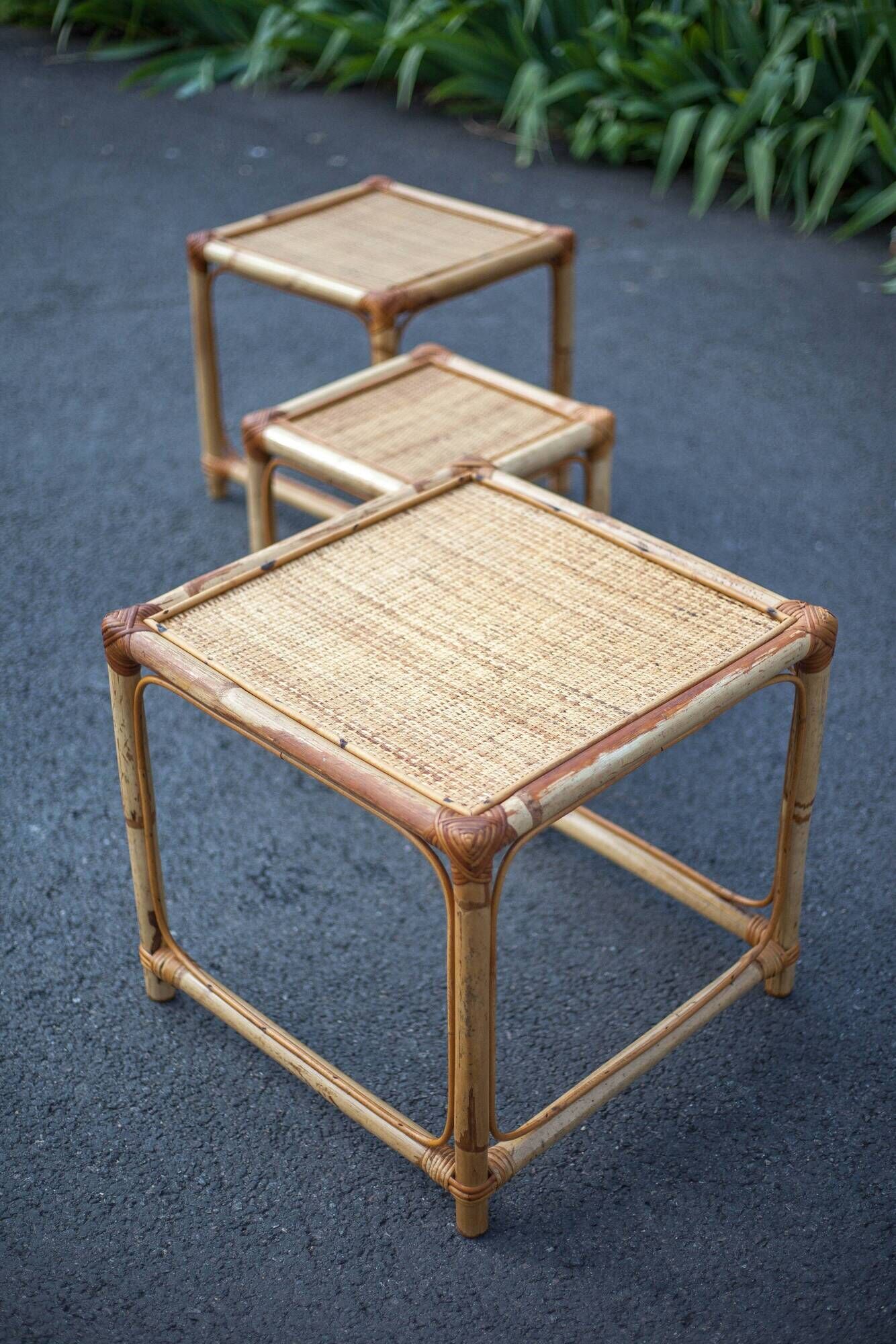 Rattan coffee tables