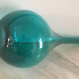 Large blown glass bottle