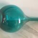 Large blown glass bottle