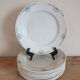 + 9 flat plates in Iron Earth Gien clara service +