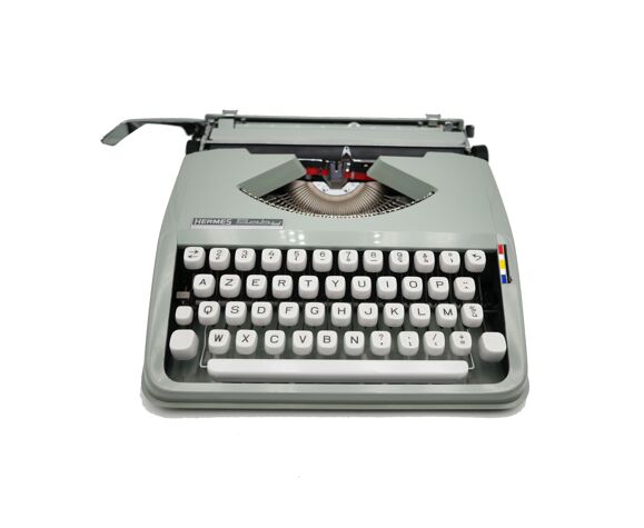 Hermes Baby Green Lime Tree Typewriter Revised New Ribbon Selency Hermes Baby Green Lime Tree Typewriter Revised New Ribbon Selency