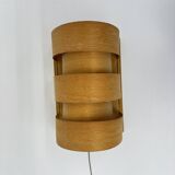 Scandinavian Modern Pine Wall Light by Hans Agne Jakobsson for Markaryd, Sw