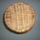 Panier corbeille en rotin vintage