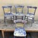Set of 4 chairs bistro 70s vintage
