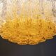 Vintage 1960s Murano Glass Pendant Chandelier, Italian Design