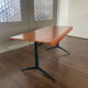 Teak and metal coffee table by Friso Kramer for Auping 1960s