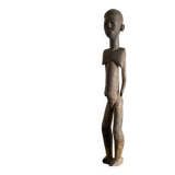 Antique Wooden Lobi Female Figure, Burkina Faso 1940s