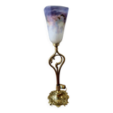 Art Nouveau style lamp by Müller Frères
