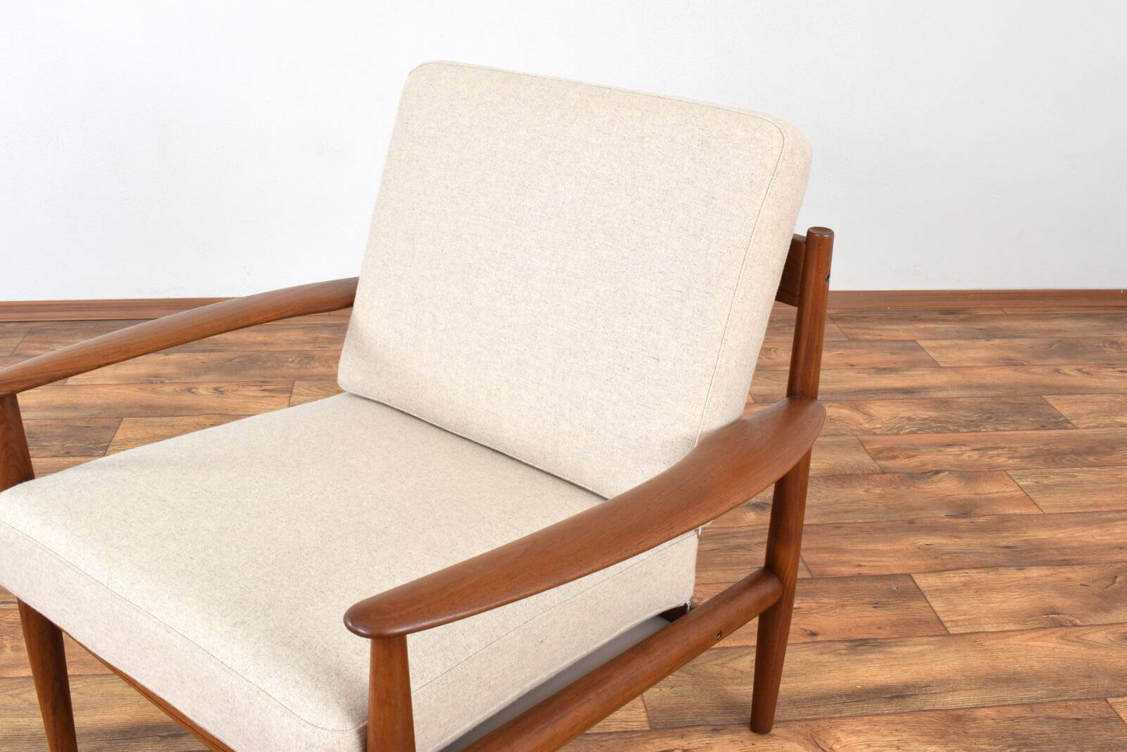 Mid-Century Danish Teak Lounge Chairs by Grete Jalk for France & Son, 1960s