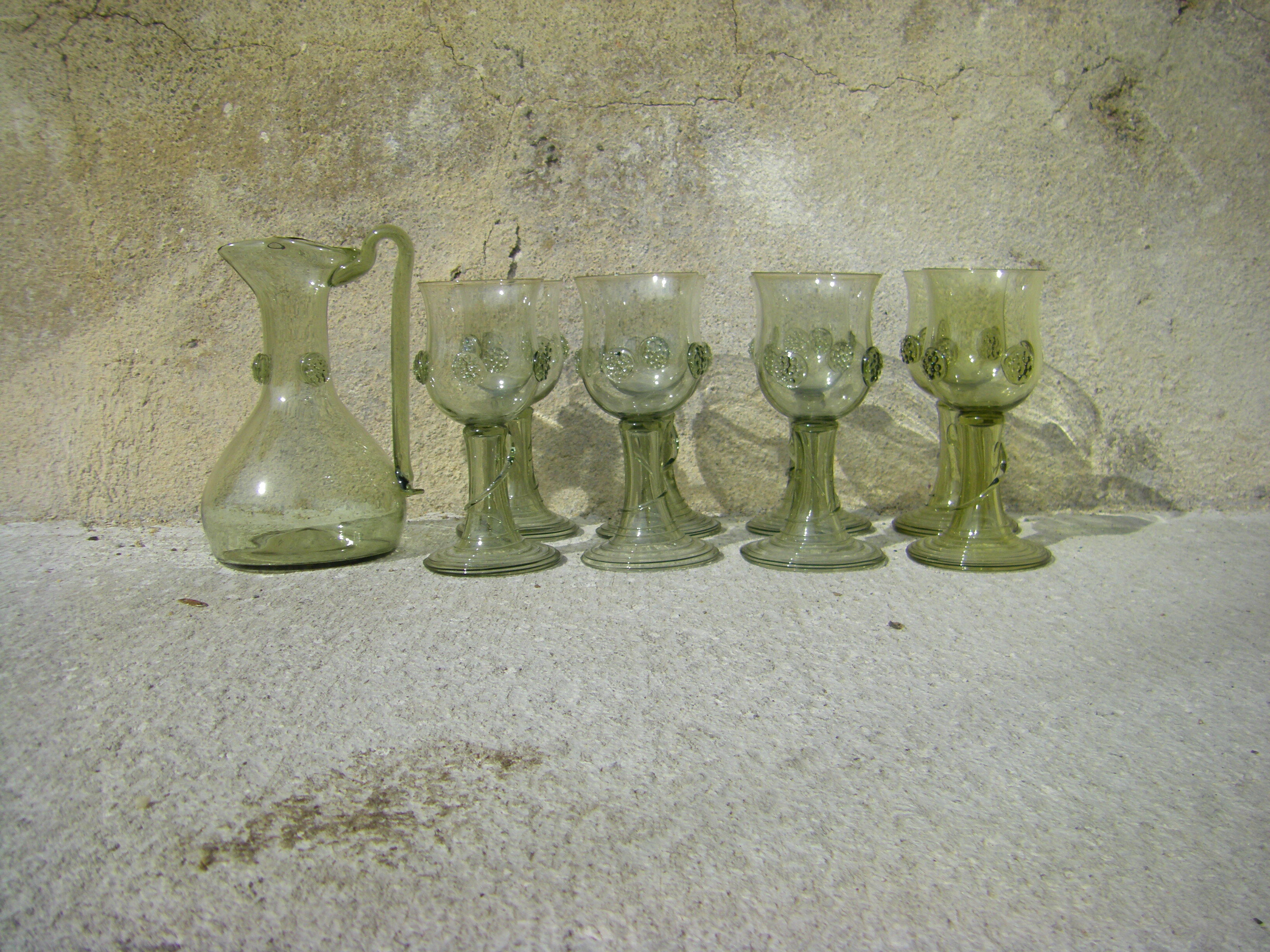 Roemer "Alsatian" glass service