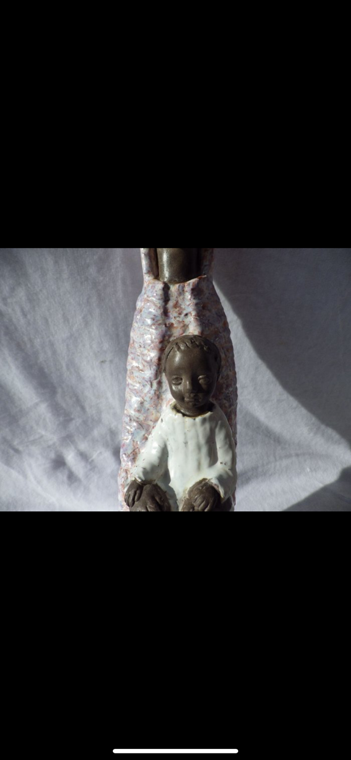 Sculpture Vierge à l’enfant