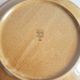 Set of 6 flat plates in Brenne stoneware from France vintage