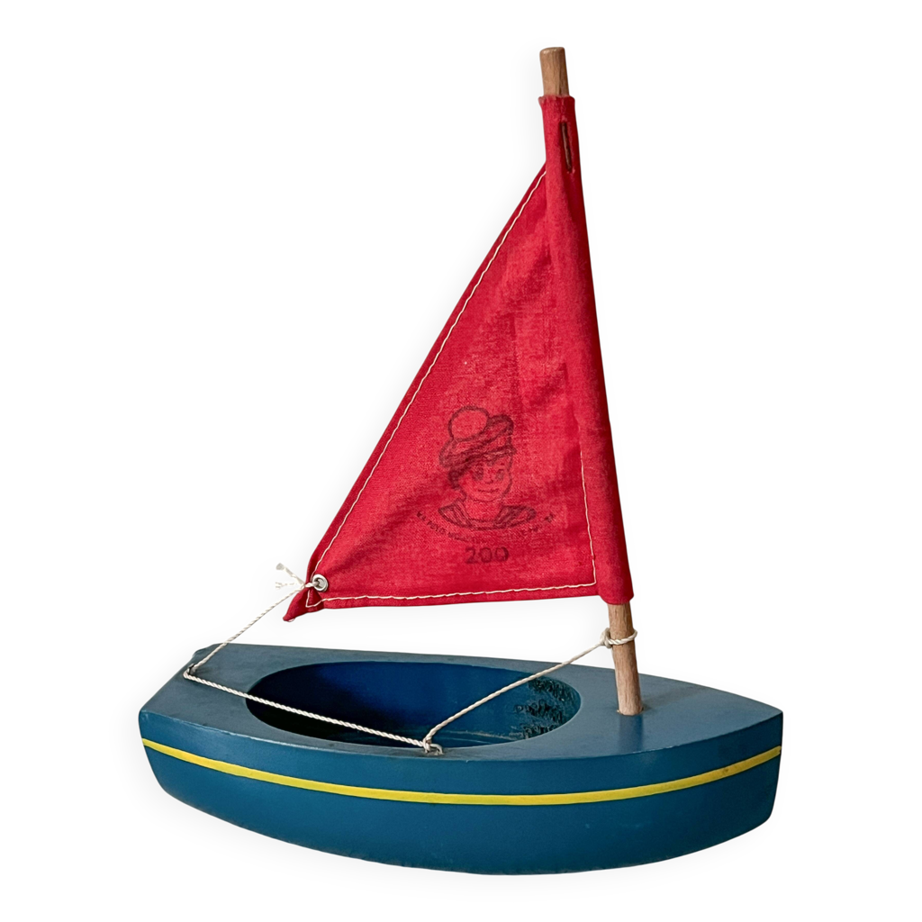 JOUET ANCEN BATEAU DE BASSN MARNE VOLER HELKO