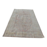 Vintage handmade Turkish rug 205x305 cm