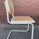 Cesca dining room chair designed by Marcel Breuer