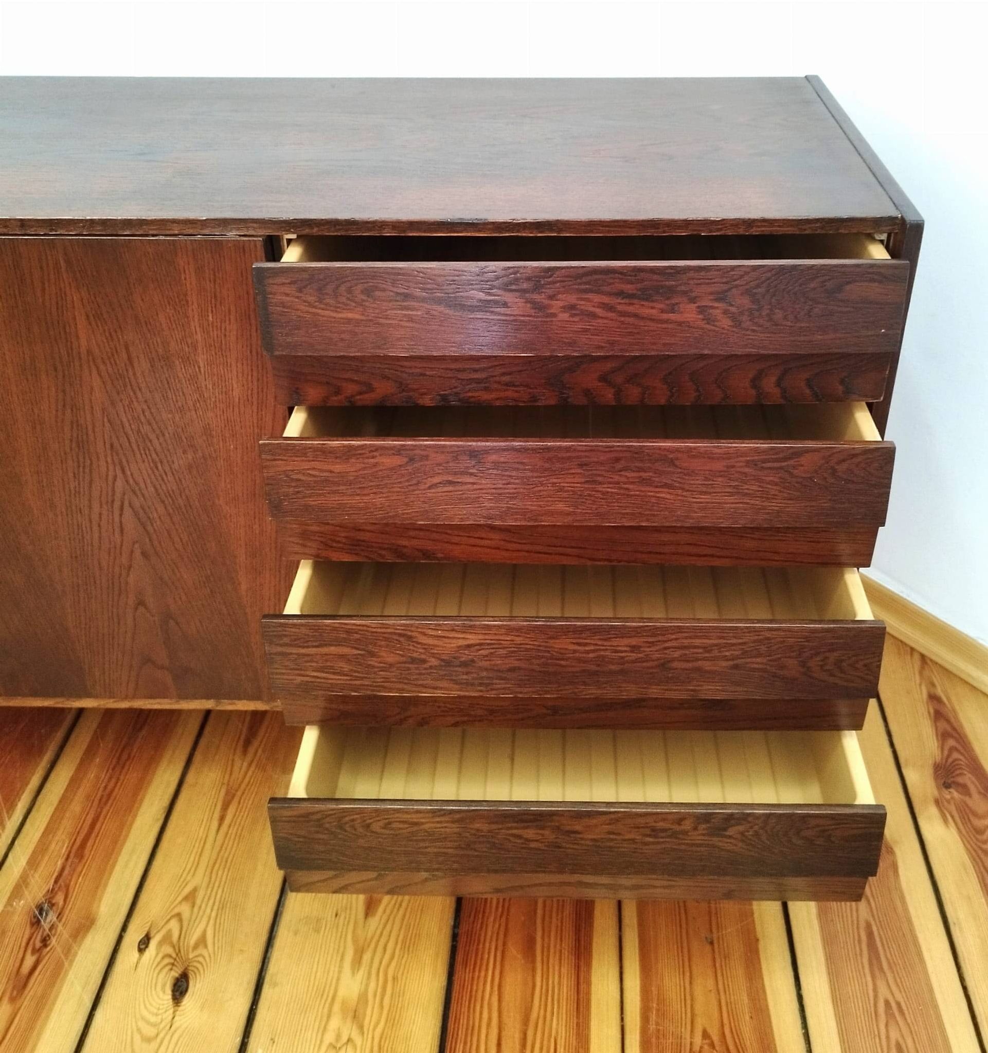 Czechoslovakian Sideboard by J. Jiroutek for Interier Praha, 1960s