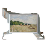 Impressionist painting The Millstones XIXth