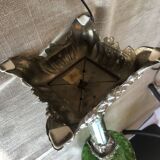 Electrified green kerosene lamp