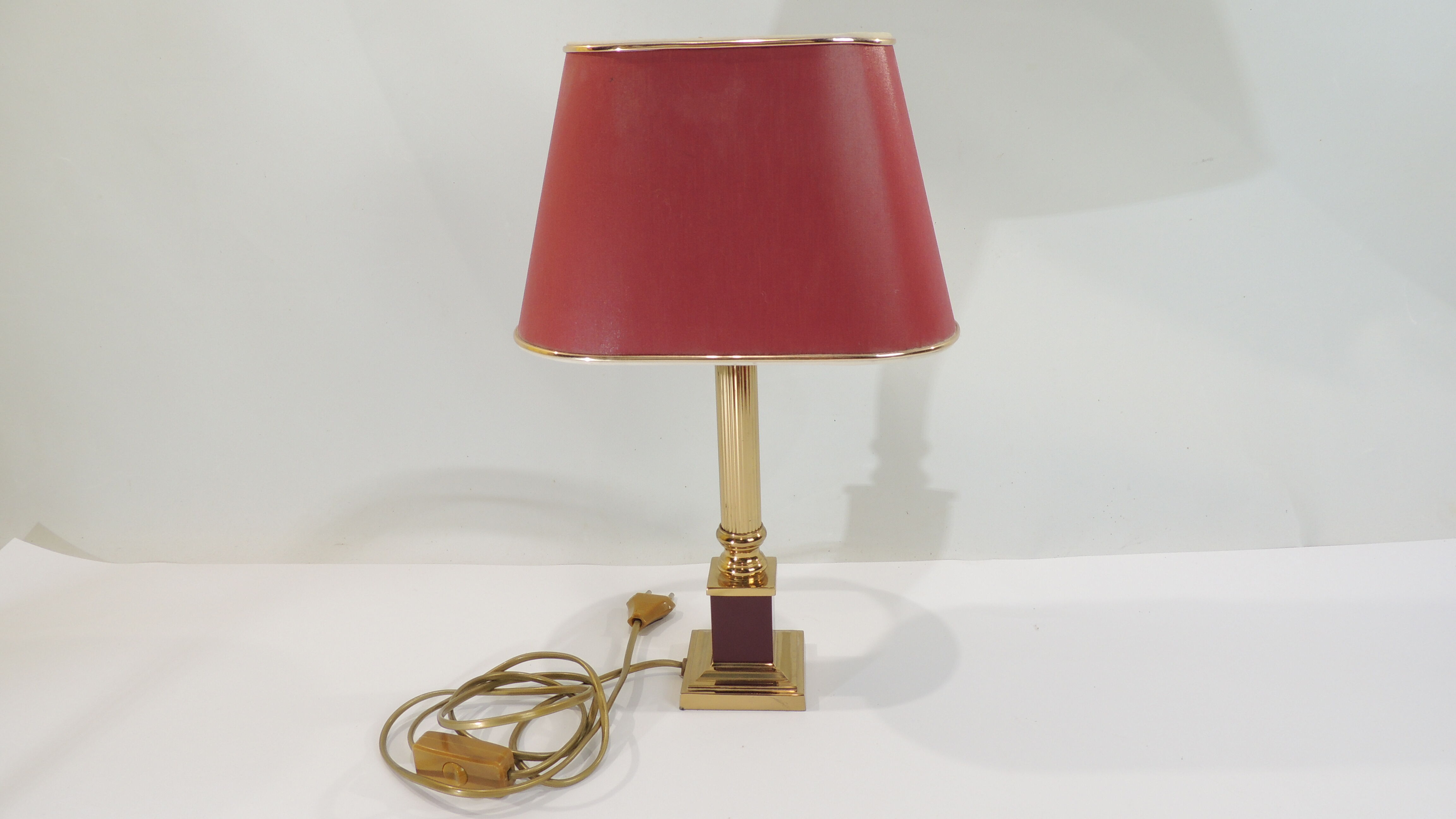 Empire style regency desk lamp/vintage