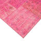 Tapis oriental surteint 200 cm x 300 cm tapis patchwork rose noué