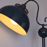 Lampe, lampadaire tôle rigitulle  années 50' underwriters laboratories