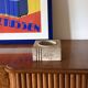 Travertine cubic vide poche / ashtray, Cerri Nestore, Italy, 1970s