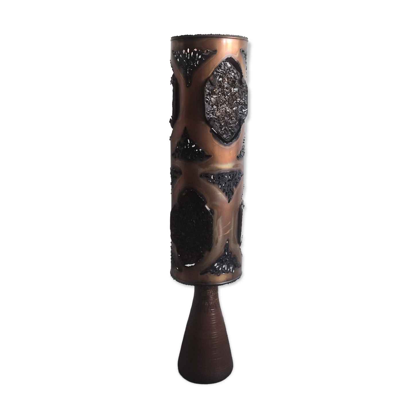 Accolay vintage brutalist floor lamp 1970