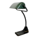 Lampe de Banque Vintage en Émail Vert de BUR, 1930s