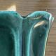 Pair of Art Deco vases circa 1920 - green glazed ceramic