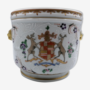 Cache pot en porcelaine