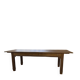 Country farmhouse table in solid beech and oak 2.5m XL