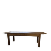 Country farmhouse table in solid beech and oak 2.5m XL