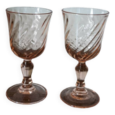 Two small Rosaline glasses