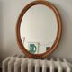 Miroir vintage bambou et rotin