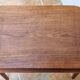 Pair of Malagasy nesting tables in carved wood, signed, m.o.f, 1955