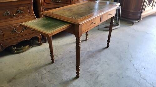 ANTIQUE DESK WITH 2 TABLETS FROM THE 19TH CENTURY