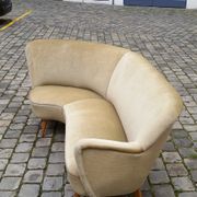 Asymmetric Organic 50s sculptural sofa