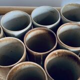 Vintage stoneware orangeade set by Michel Woop