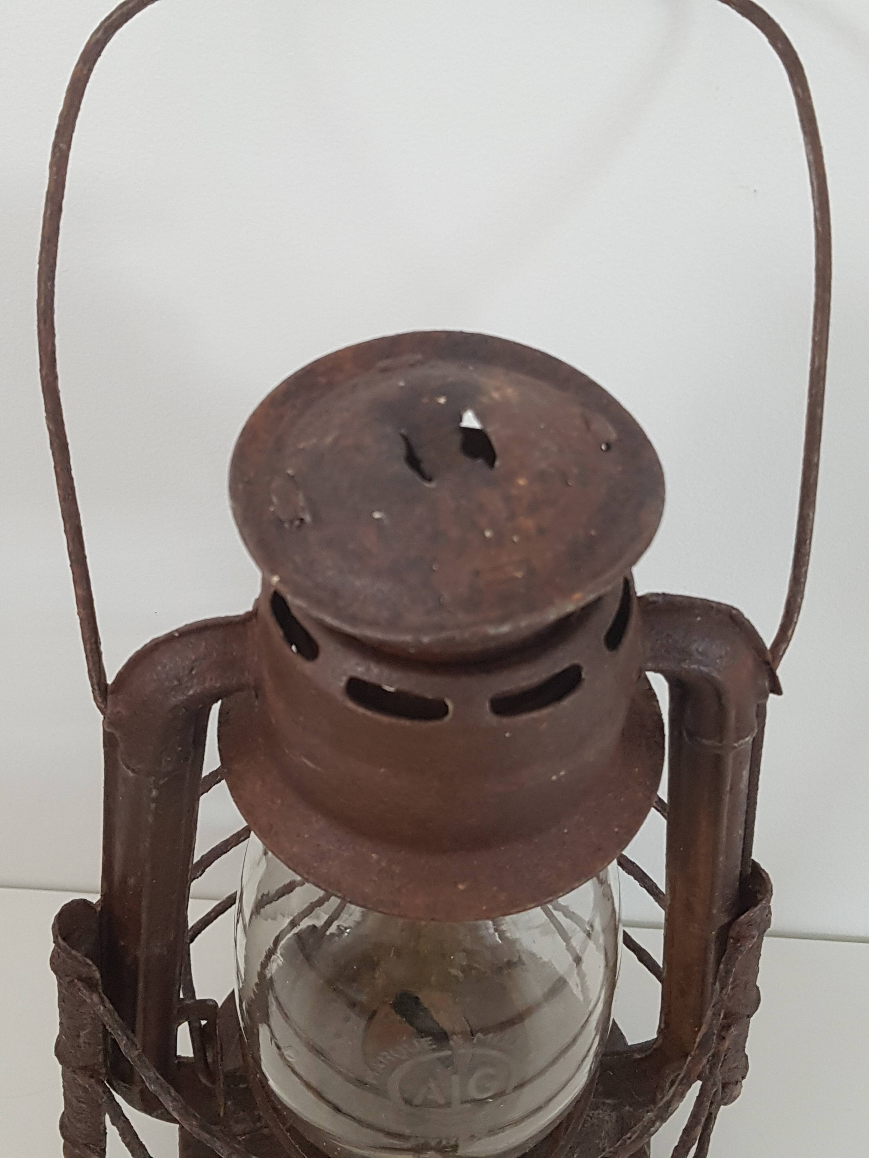 Old storm lamp