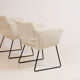 Pair of armchairs 763 by Joseph André Motte for Steiner 1950