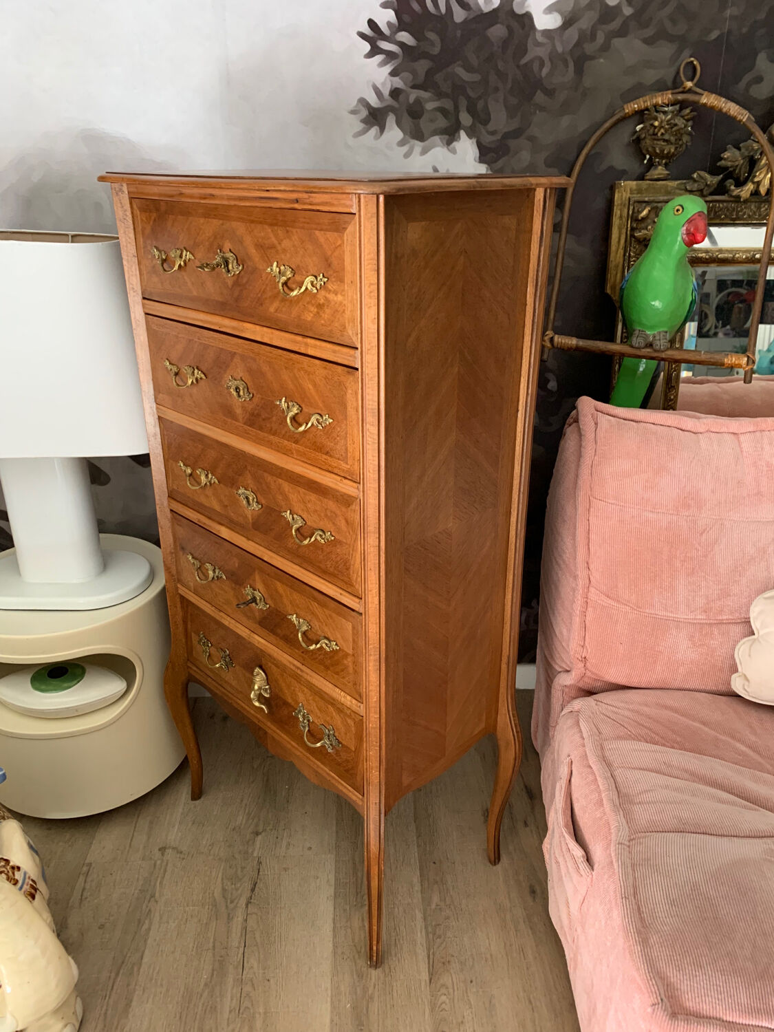Mid century Louis XV style ragpicker
